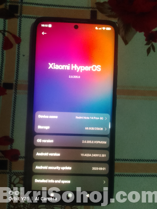 Redmi note 14 pro plus 5G fully fresh